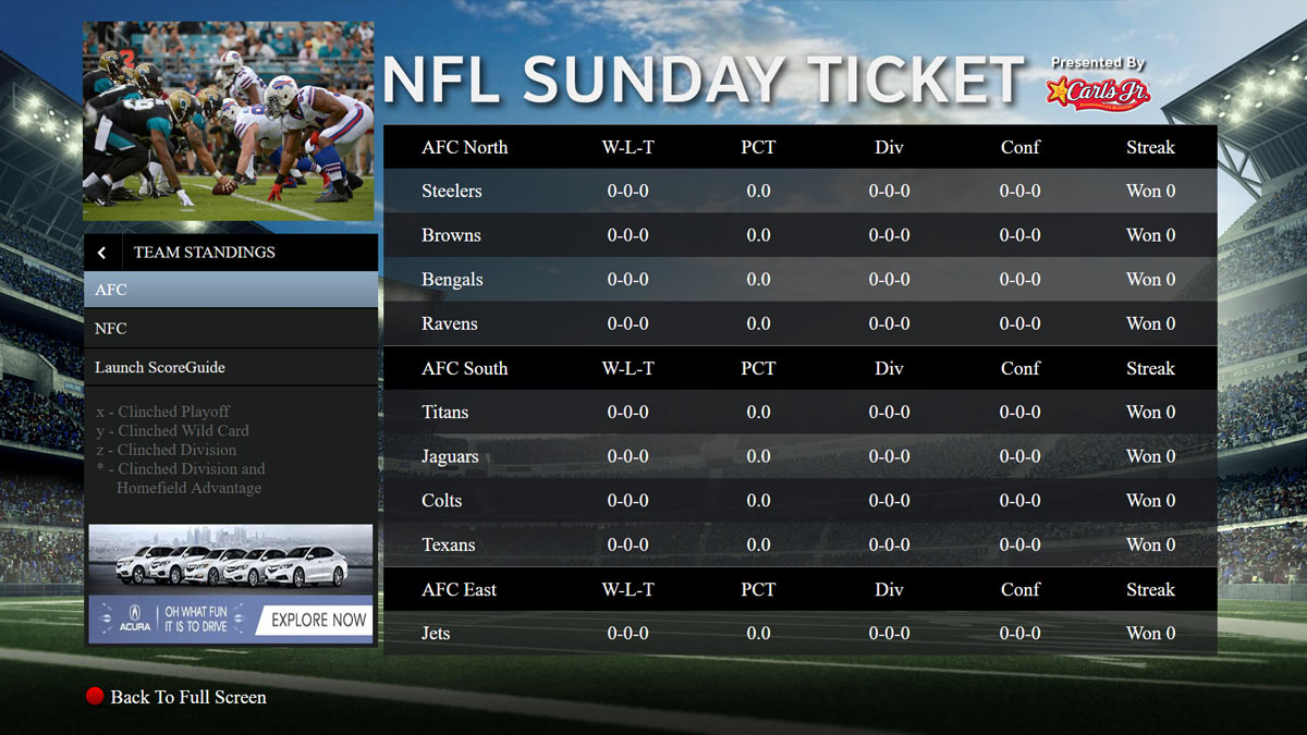 nfl mix directv